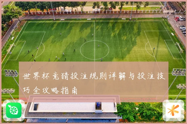 世界杯竞猜投注规则详解与投注技巧全攻略指南